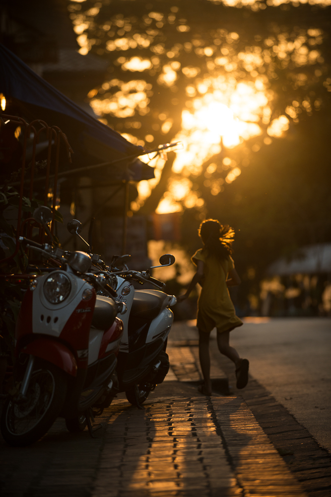 Soulignavongsa (Street), Luang Prabang, Laos, Indochina, Asia