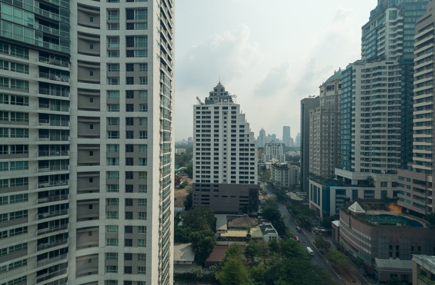 View from Muse hotel Room, Bangkok, Thailand