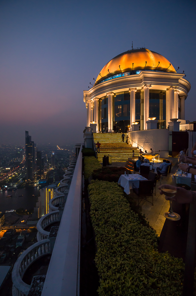View from The Skybar, The Dome at Lebua, Bangkok, Thailand