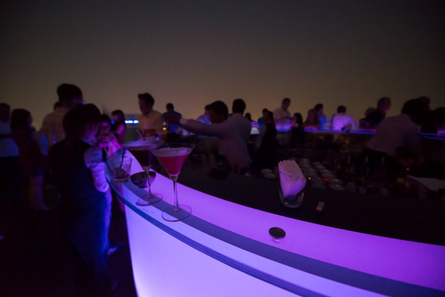 The Skybar, The Dome at Lebua, Bangkok, Thailand
