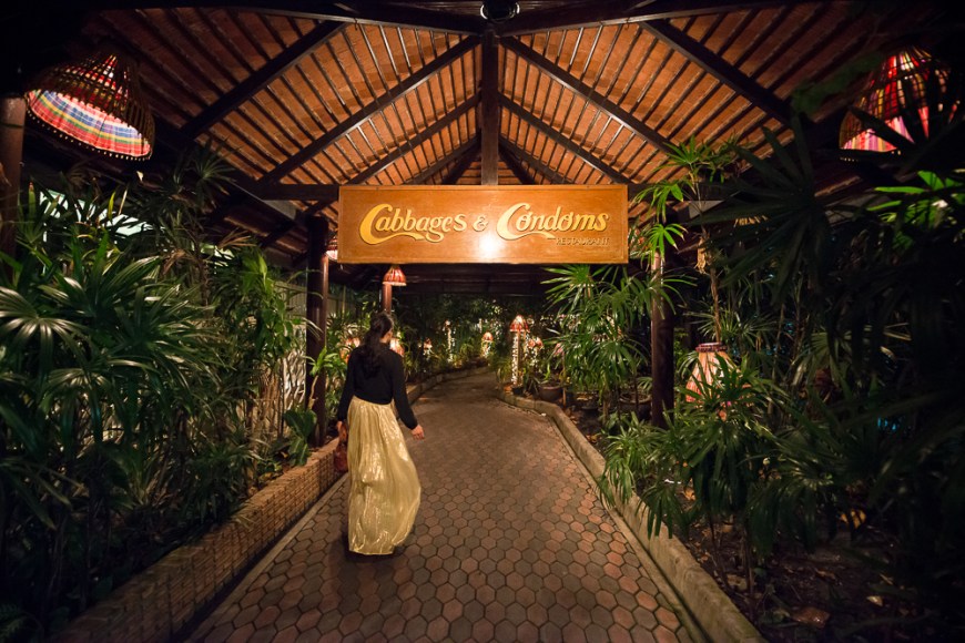 'Cabbages & Condoms' Restaurant, Bangkok, Thailand