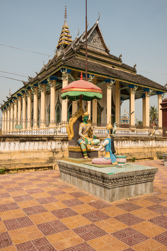 Wat Damrey Sar, Battambang, Battambang Province, Cambodia, Indochina, Asia