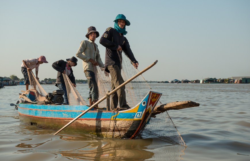 Floating Villages of Phoum Kandal, Kompong Chnang, Cambodia, Indochina, Asia
