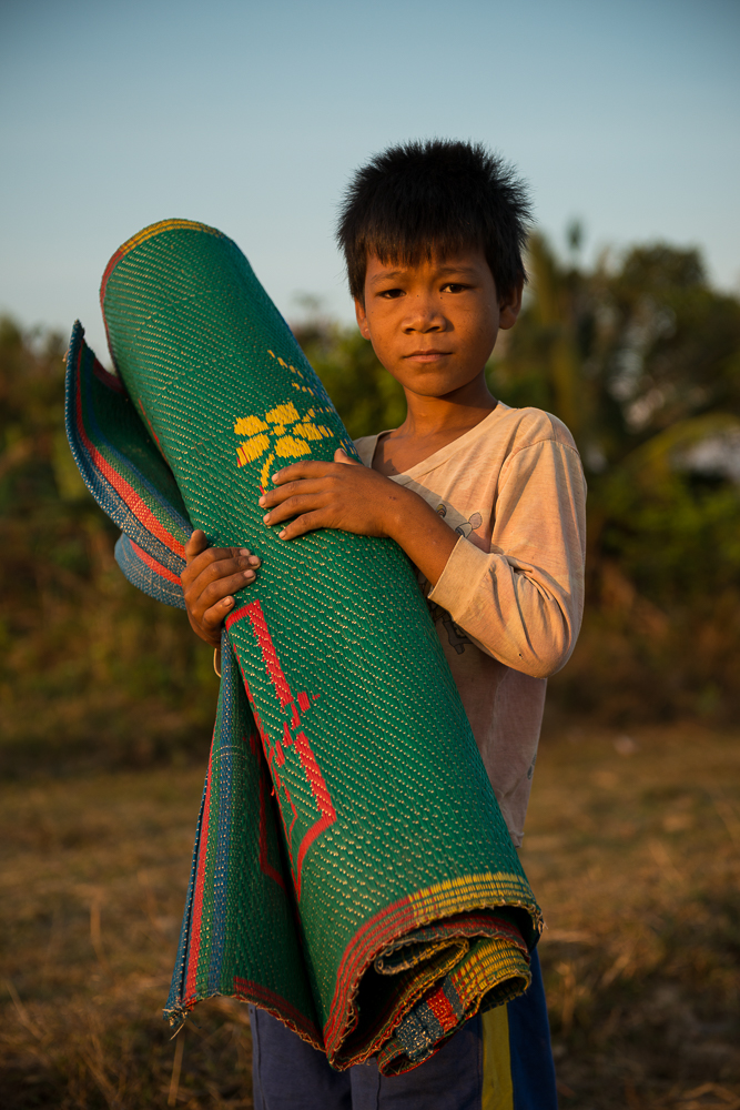 Portrait of Child, Fields near Kampot, Cambodia, Indochina, Asia
