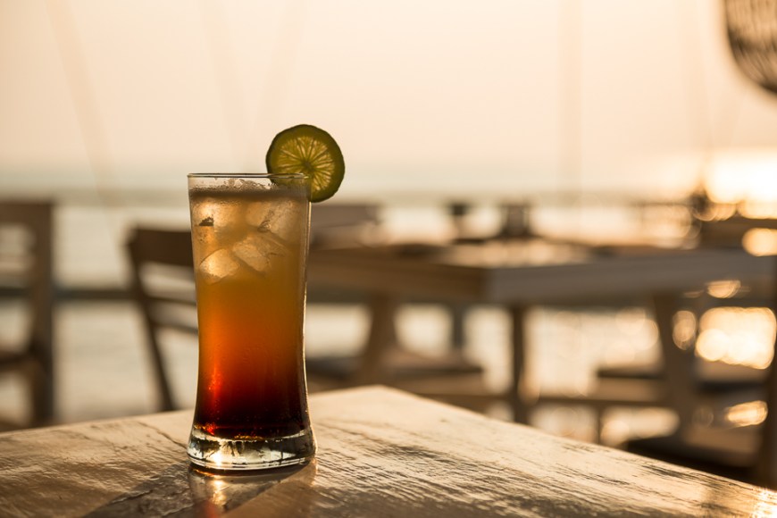 Long Island Iced Tea, Sailing Club, Kep, Kep Province, Cambodia, Indochina, Asia
