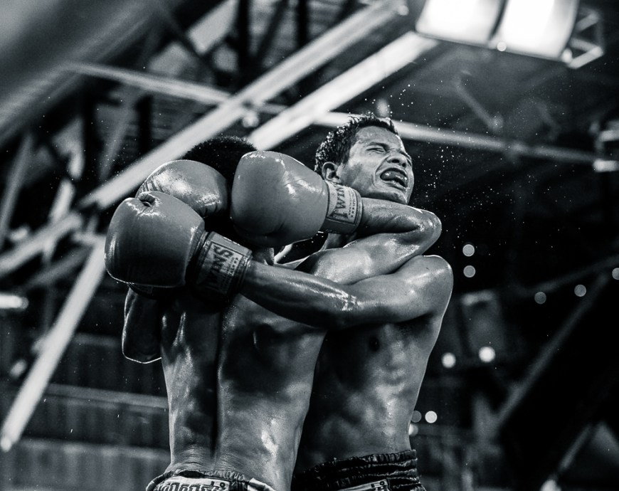 'Pradal Serey' Cambodian Kickboxing, CTN Studio, Phnom Penh, Cambodia, Indochina, Asia