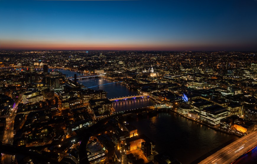 The View from The Shard, London, England