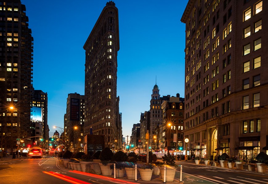 The Flatiron Building, Manhattan, New York, USA