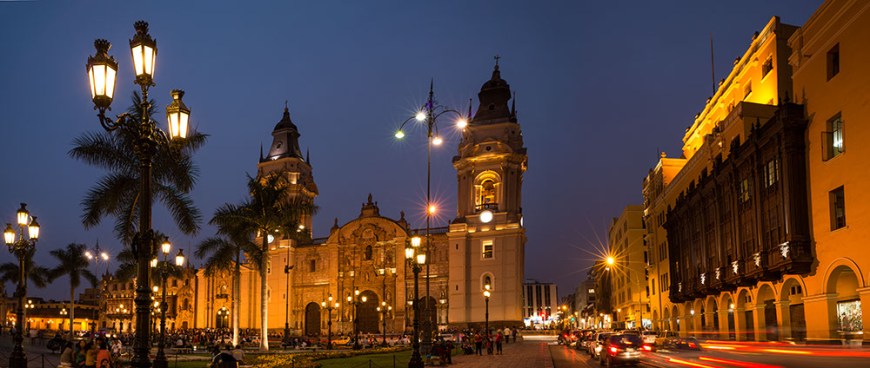 La Catedral de Lima, Plaza de Armas, Lima, Peru