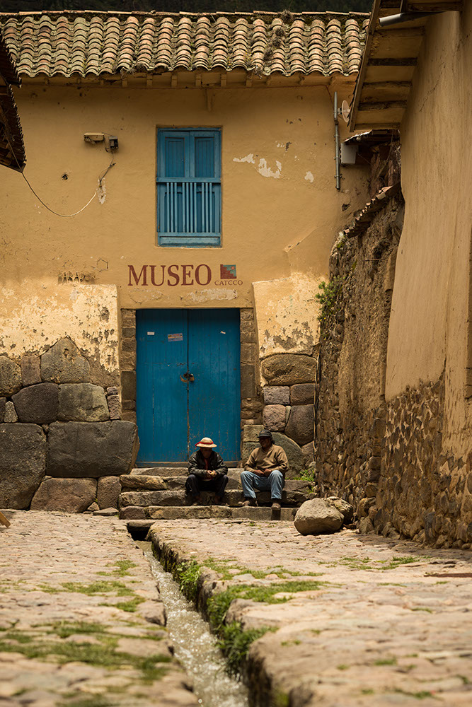 Street scene, Ollantaytambo, Sacred Valley, Peru