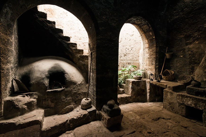 Interior view at Monasterio de Santa Catalina, Arequipa, Peru