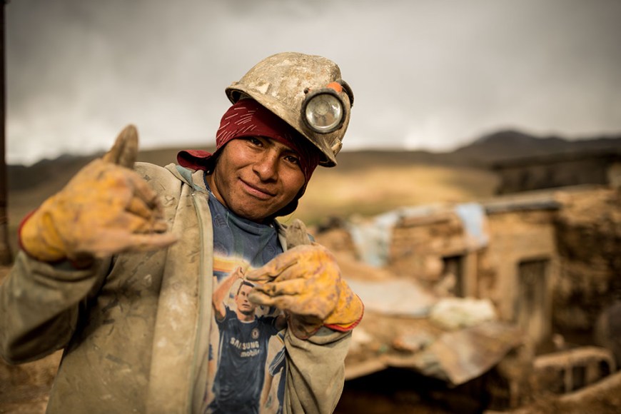 Portrait of Luiz, The Mines of Cerro Rico, Potosi, Southern Altiplano, Bolivia