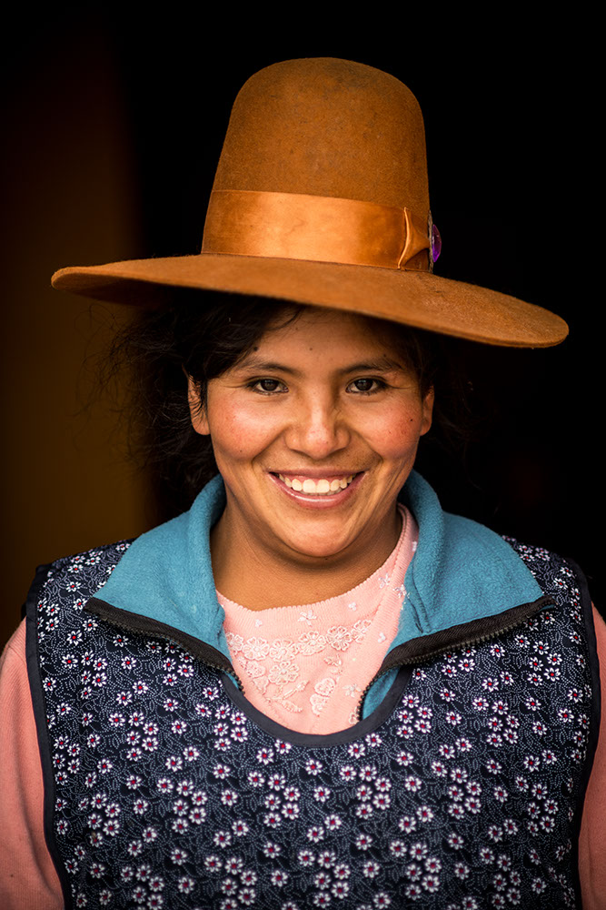 Portrait of Hilda, Cabanaconde, Colca Canyon, Peru