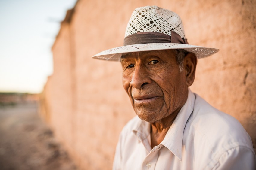 Portrait of Wenceslao, San Pedro de Atacama, El Norte Grande, Chile