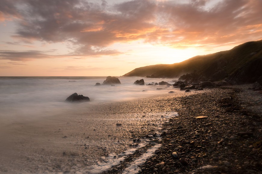 Dusk, Pembrokeshire Coast National Park, Wales, UK