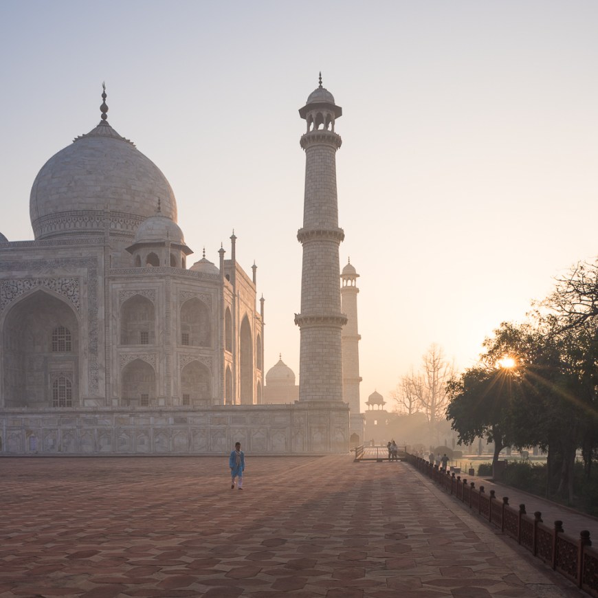 Dawn at The Taj Mahal, Agra, Uttar Pradesh, India