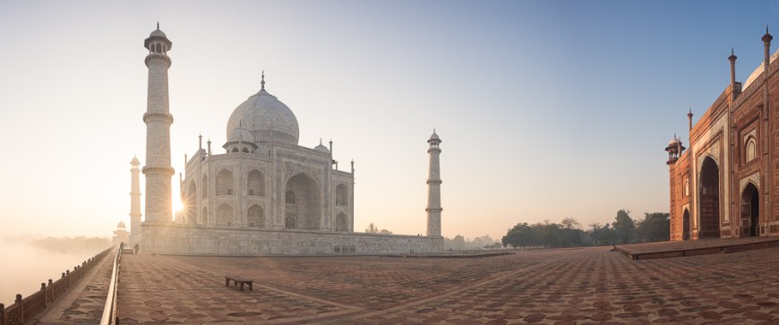 Dawn at The Taj Mahal, Agra, Uttar Pradesh, India