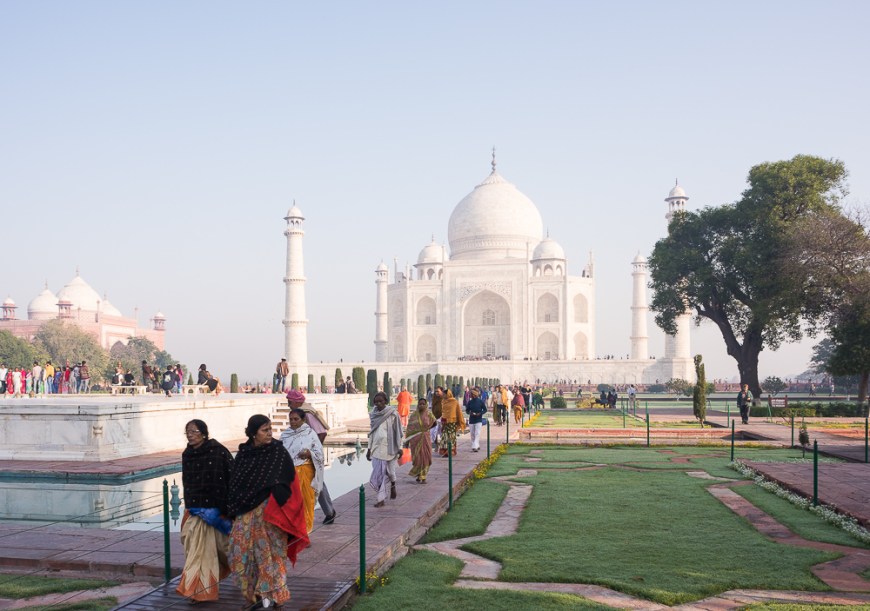 Dawn at The Taj Mahal, Agra, Uttar Pradesh, India