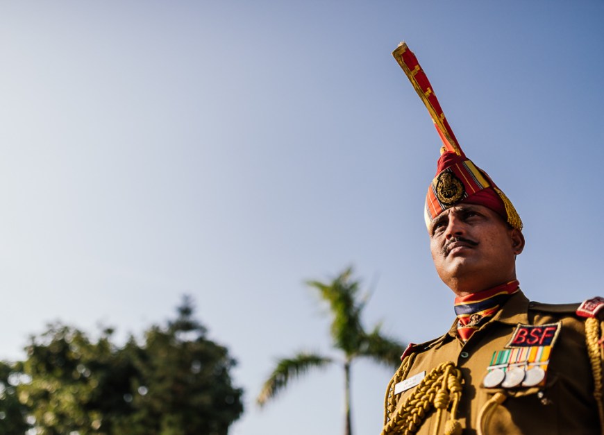 Wagha Border Ceremony, Attari, Punjab Province, India
