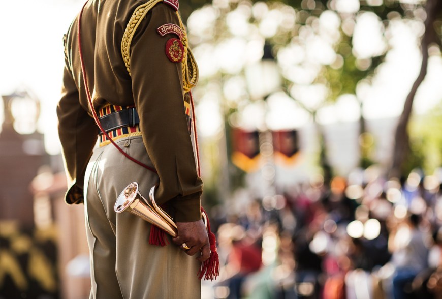 Wagha Border Ceremony, Attari, Punjab Province, India