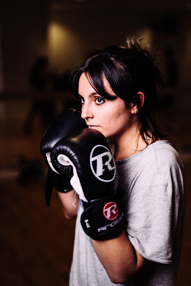 Boxing training at Holburn, London