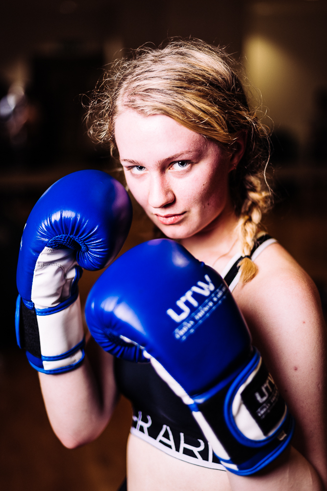 Boxing training at Holburn, London