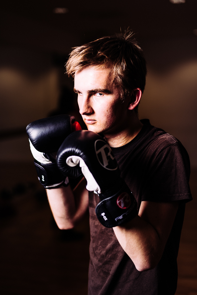 Boxing training at Holburn, London