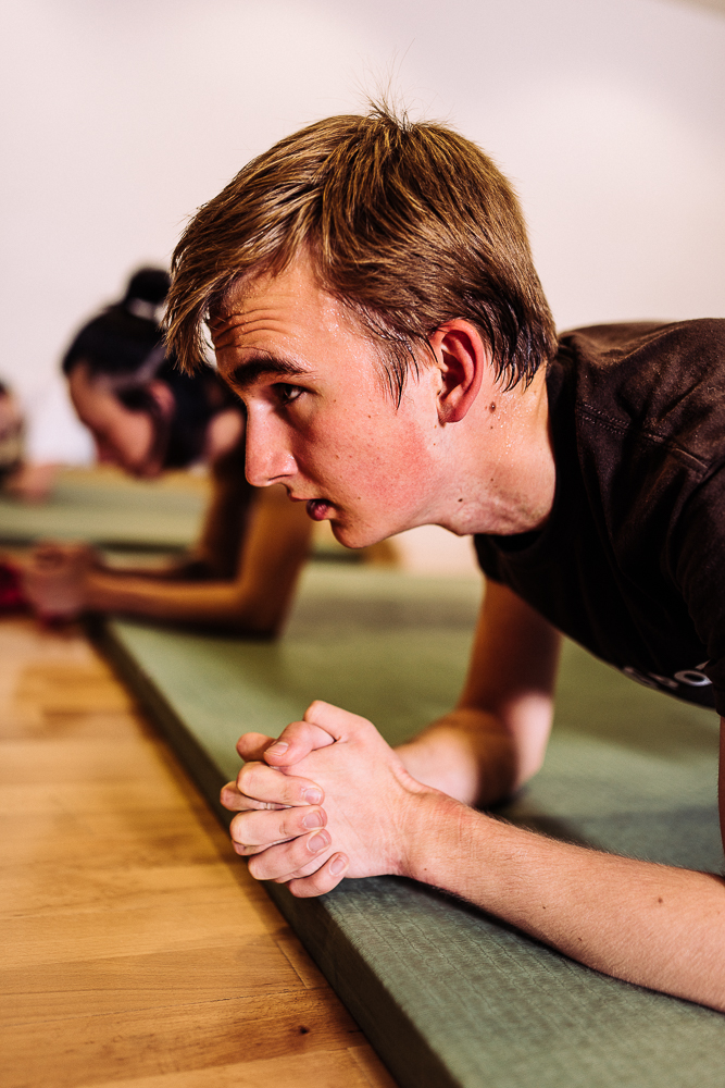 Boxing training at Holburn, London