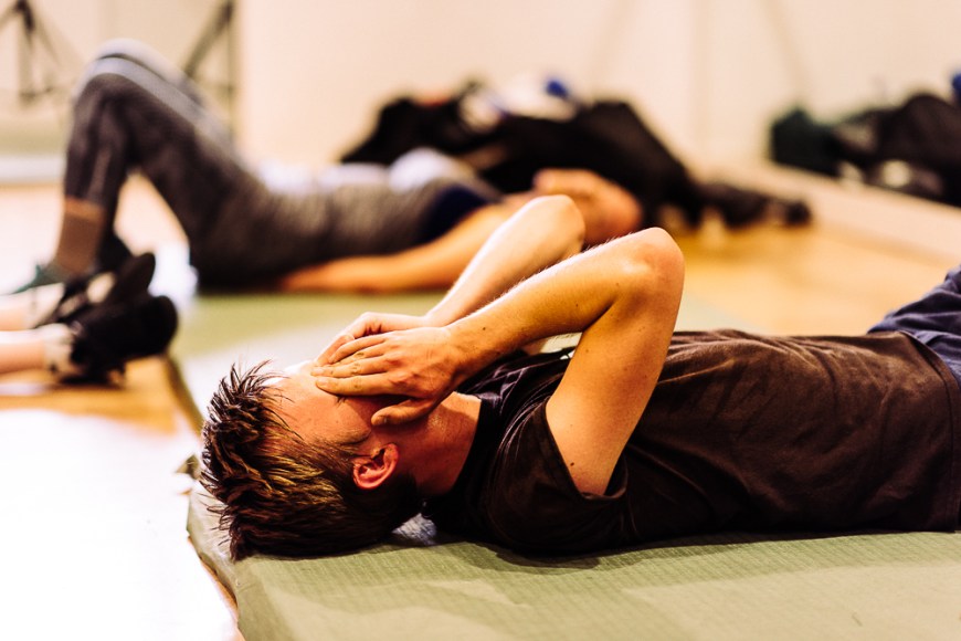 Boxing training at Holburn, London
