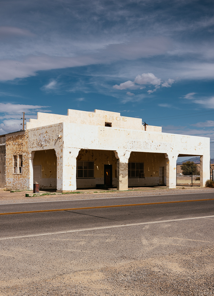 Exterior of Amargosa Opera House and Hotel, Death Valley Junction, California, USA