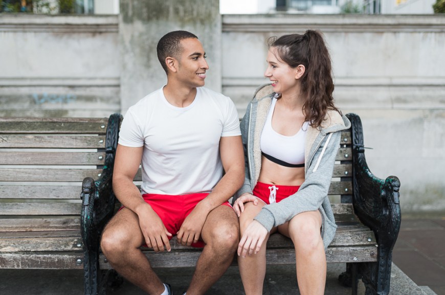 Running and Lifestyle Shoot with Georgia and Jide by Ben Pipe Photography