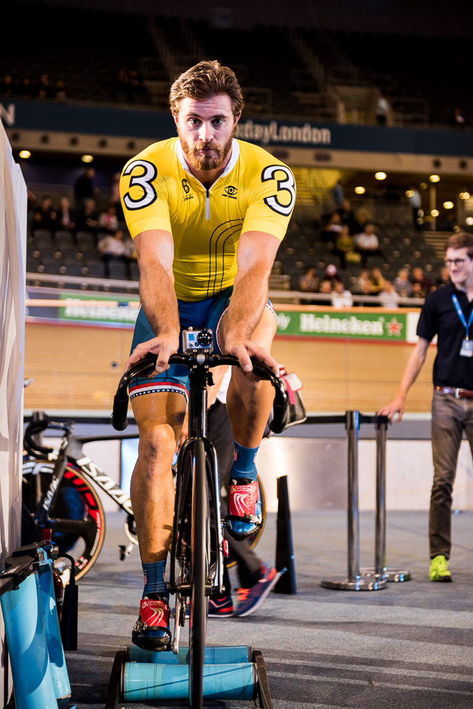 Day 2 of the London Six Day Cycle event at The Velodrome, Stratford