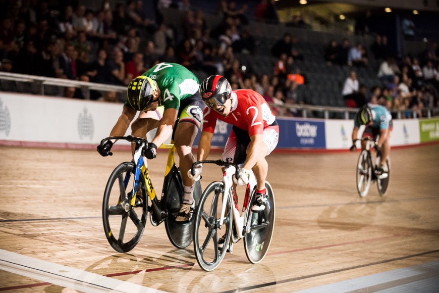 Day 2 of the London Six Day Cycle event at The Velodrome, Stratford