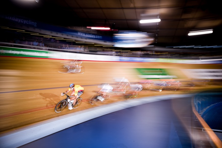 Day 2 of the London Six Day Cycle event at The Velodrome, Stratford