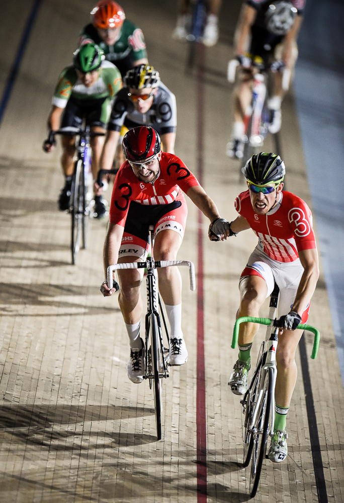 Day 3 of the London Six Day Cycle event at The Velodrome, Stratford