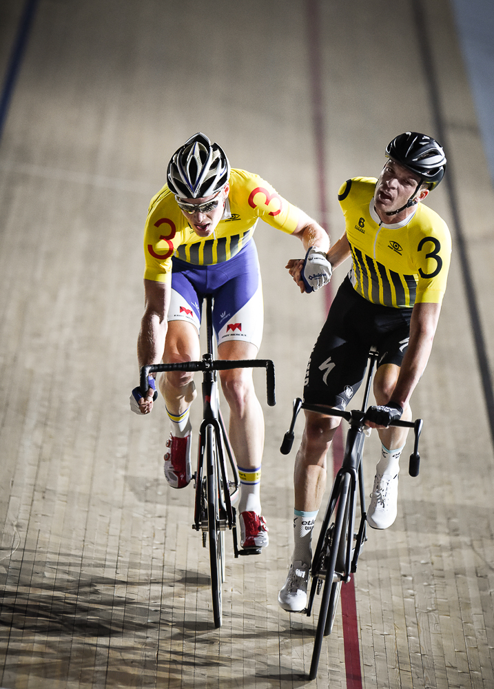 Day 3 of the London Six Day Cycle event at The Velodrome, Stratford