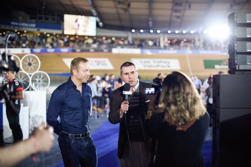 Day 3 of the London Six Day Cycle event at The Velodrome, Stratford