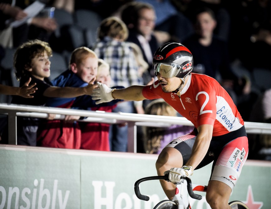 Day 3 of the London Six Day Cycle event at The Velodrome, Stratford