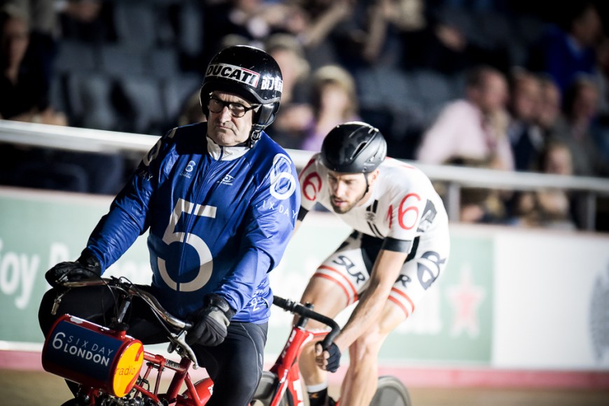 Day 3 of the London Six Day Cycle event at The Velodrome, Stratford