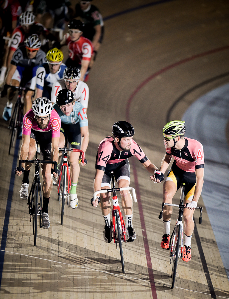 Day 3 of the London Six Day Cycle event at The Velodrome, Stratford