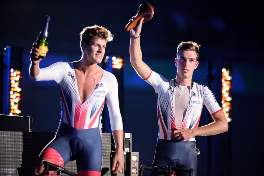 Day 3 of the London Six Day Cycle event at The Velodrome, Stratford