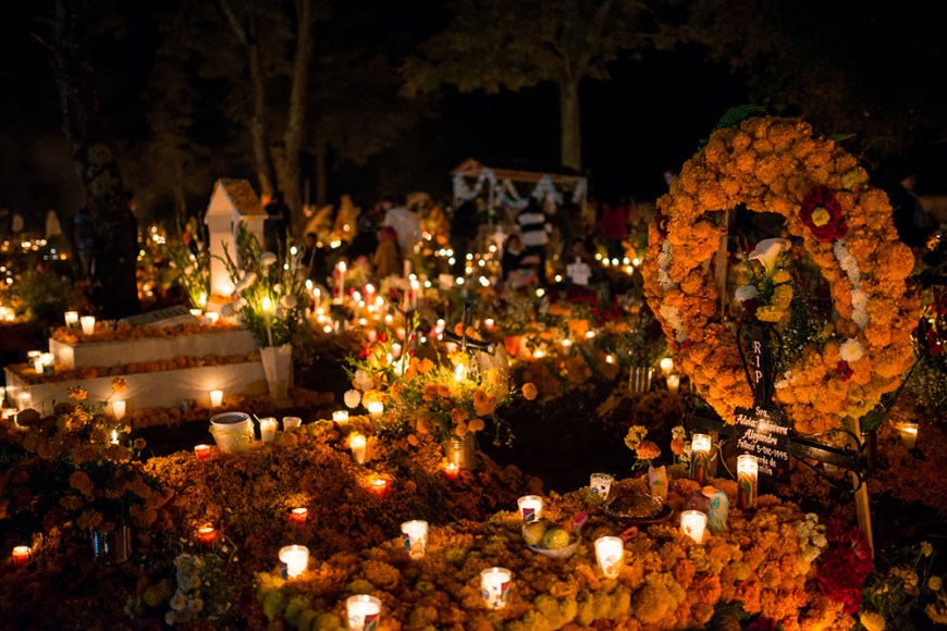 Dia de los Muertos Celebrations, Tzurumutaro, Lake Patzcuaro, Michoacán, Mexico