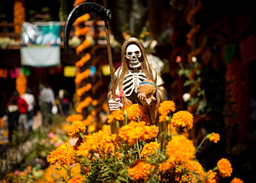 La Santa Muerte Altar, Lake Patzcuaro, Michoacán, Mexico