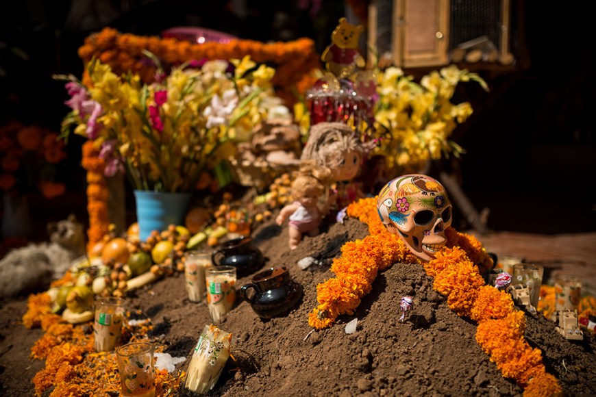 La Santa Muerte Altar, Lake Patzcuaro, Michoacán, Mexico