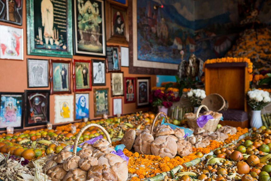 La Santa Muerte Altar, Lake Patzcuaro, Michoacán, Mexico