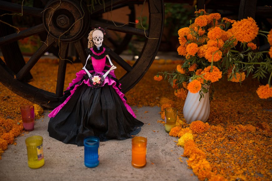 La Santa Muerte Altar, Lake Patzcuaro, Michoacán, Mexico