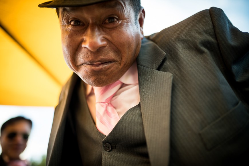 Musicians, Fiesta de la Virgen de la Candelaria, Copacabana, Lake Titicaca, Bolivia