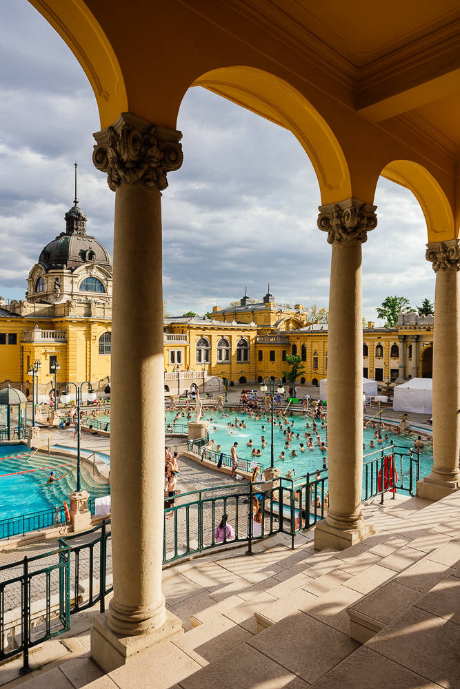 Széchenyi Thermal Baths, Budapest, Hungary