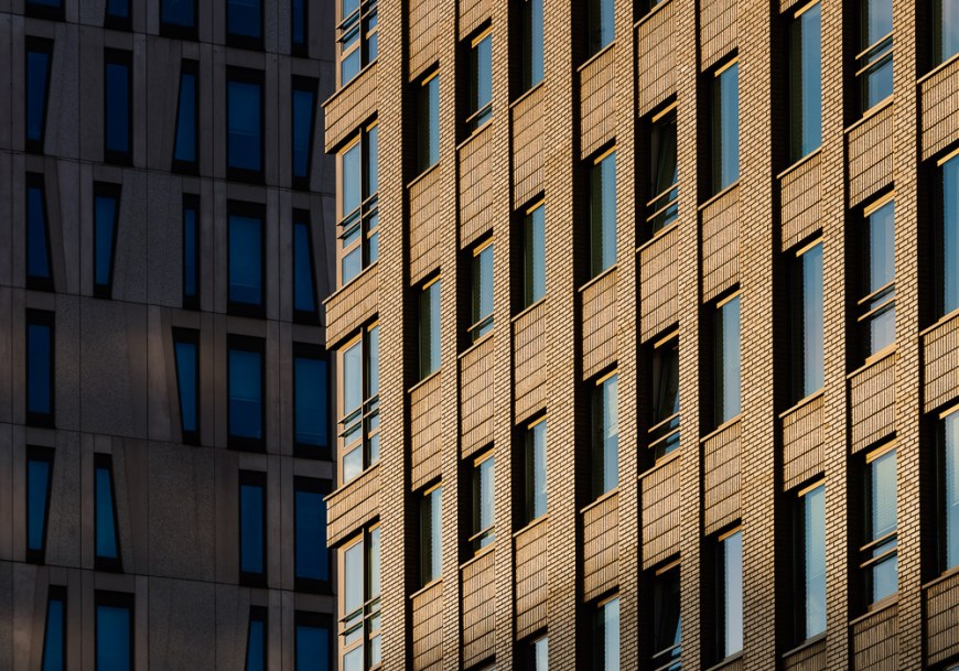 Detail of Architecture, Rotterdam, Netherlands