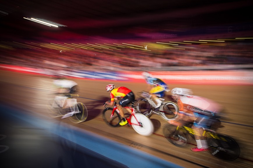 Six Day Cycling at The Velodrome, London. October 2017